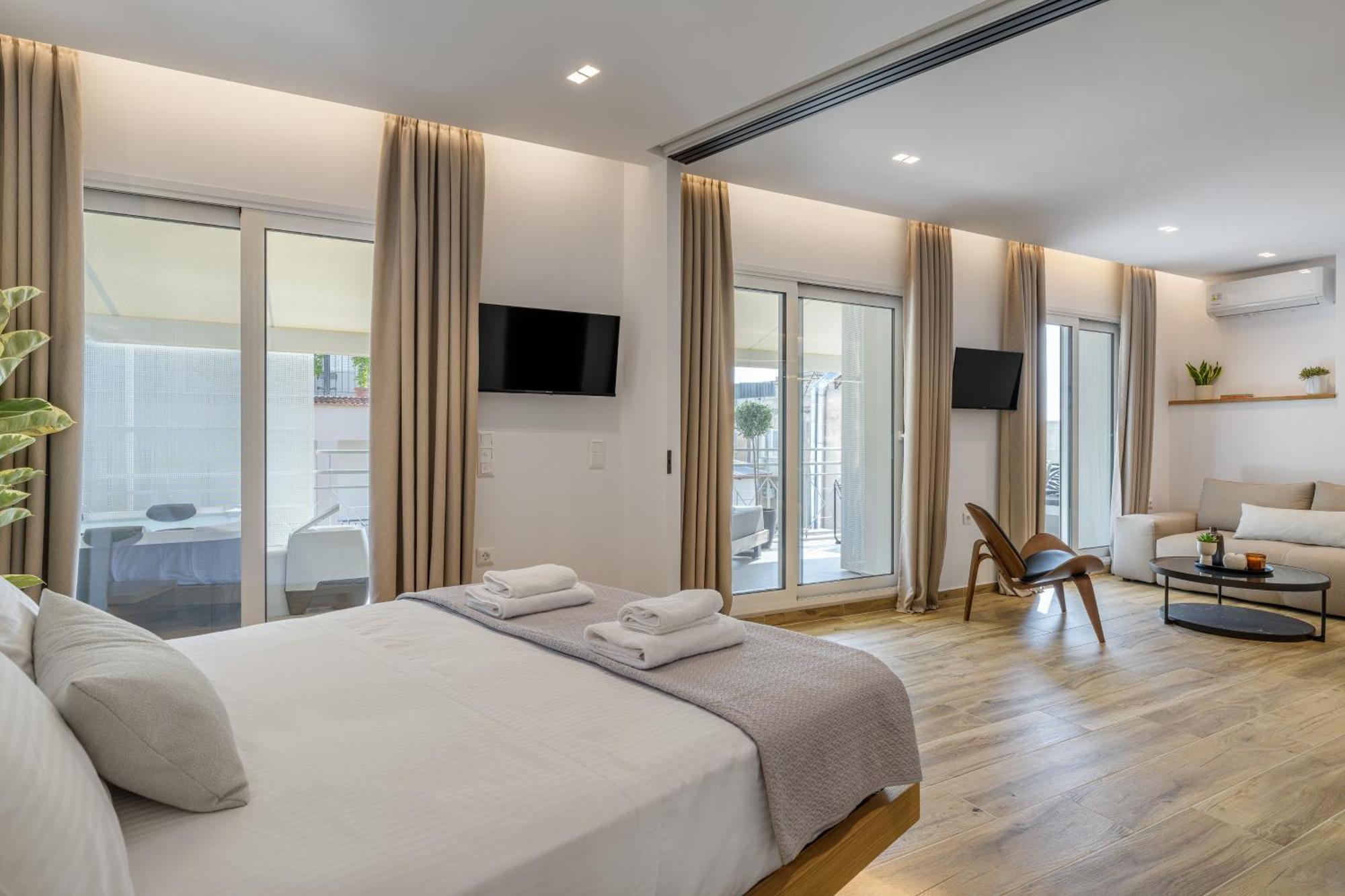Central Sunny Loft With Plunge Pool Афіни Екстер'єр фото